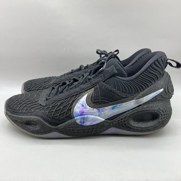 Nike Black Cosmic Unity Promo Sample Sneakers Men Size 15 Black Basketball Shoes - Picture 3 of 8